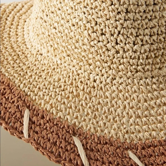 Anthropologie Whipstitch Sun Hat - Picture 5 of 5
